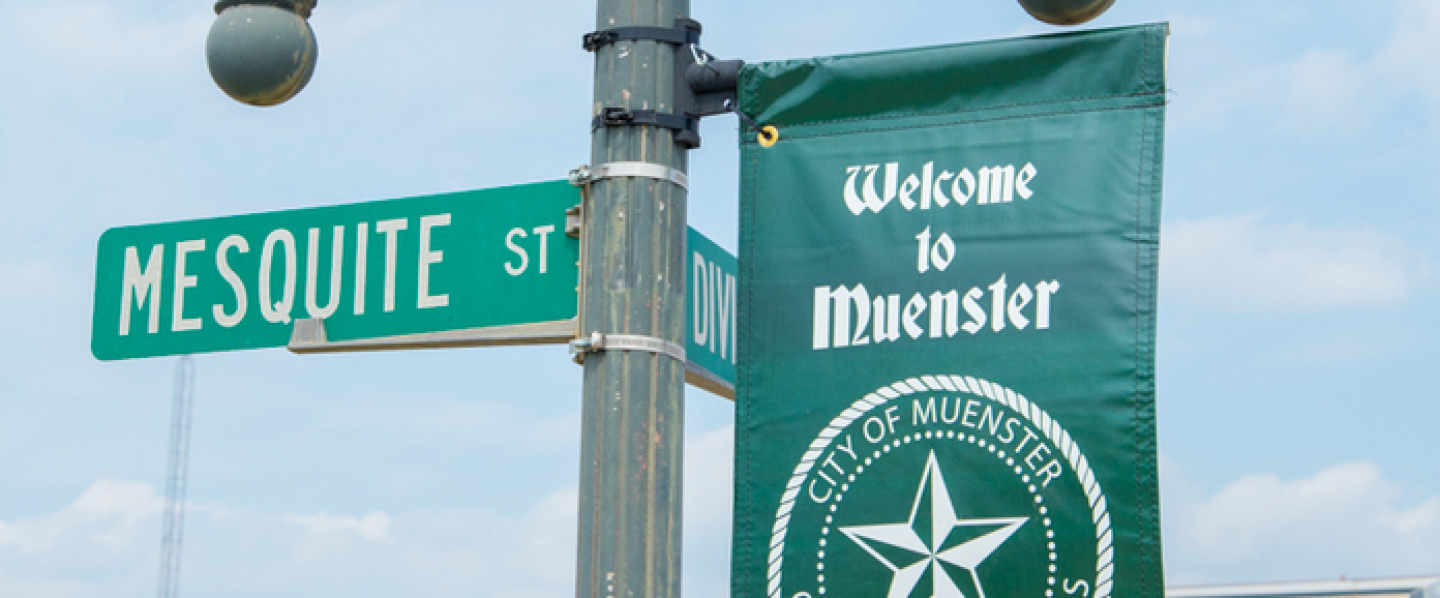 Welcome to Muenster, Texas!